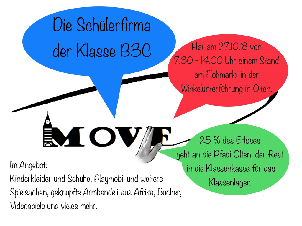 Schulklasse spendet an Pfadi Olten